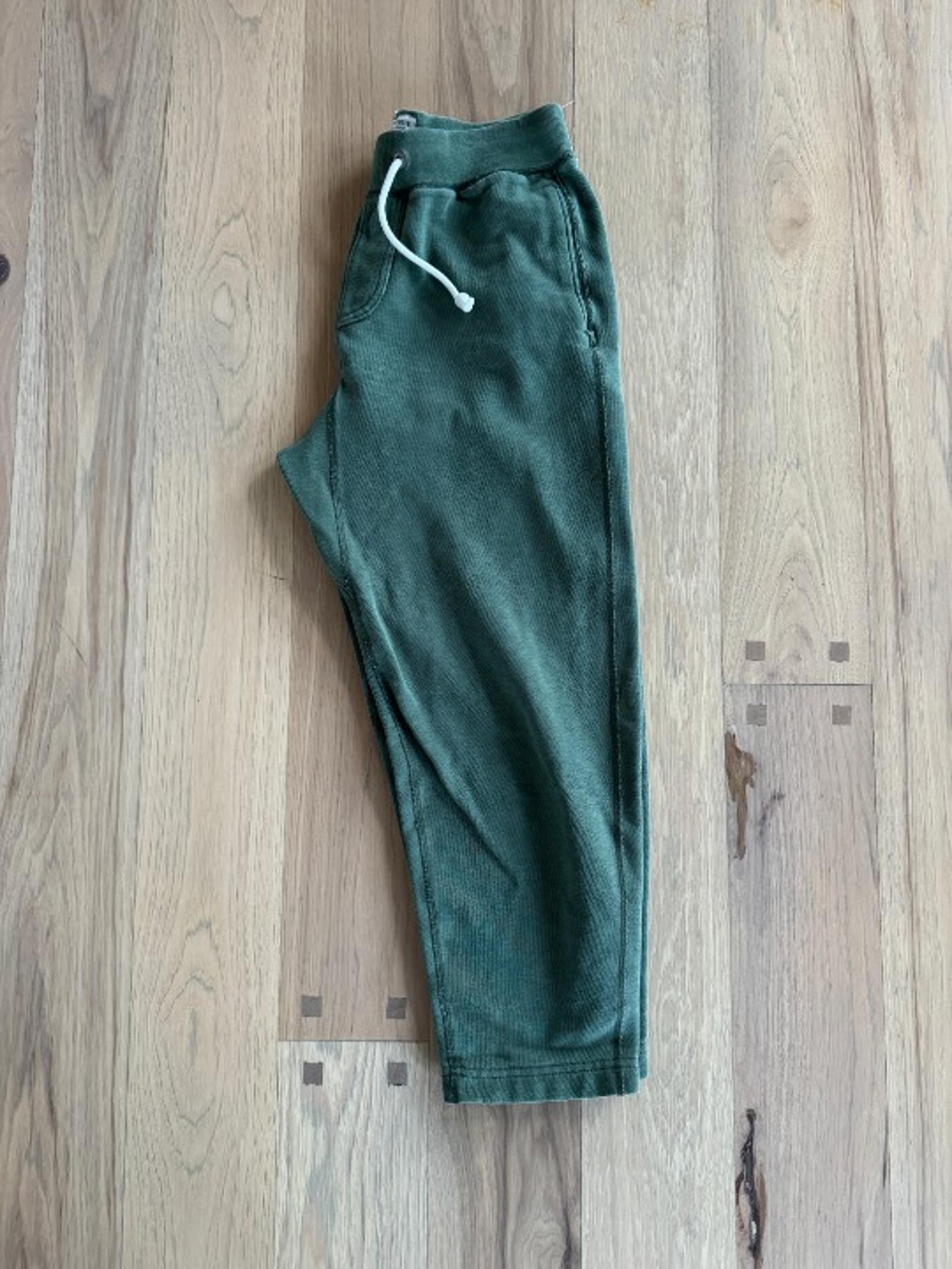 Abercrombie & Fitch Cropped Sweatpants Forest Green Size XS