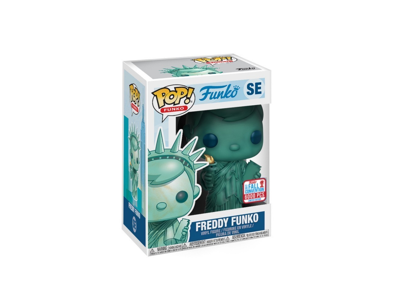 Funko POP! Liberty Freddy Funko SE (6000 PCS) with Soft Protector (B17)
