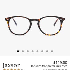 DIFF eyewear Jaxson blue light glasses