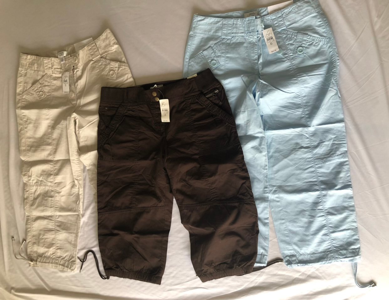 Ann Taylor Loft lot of Capri pants size 6