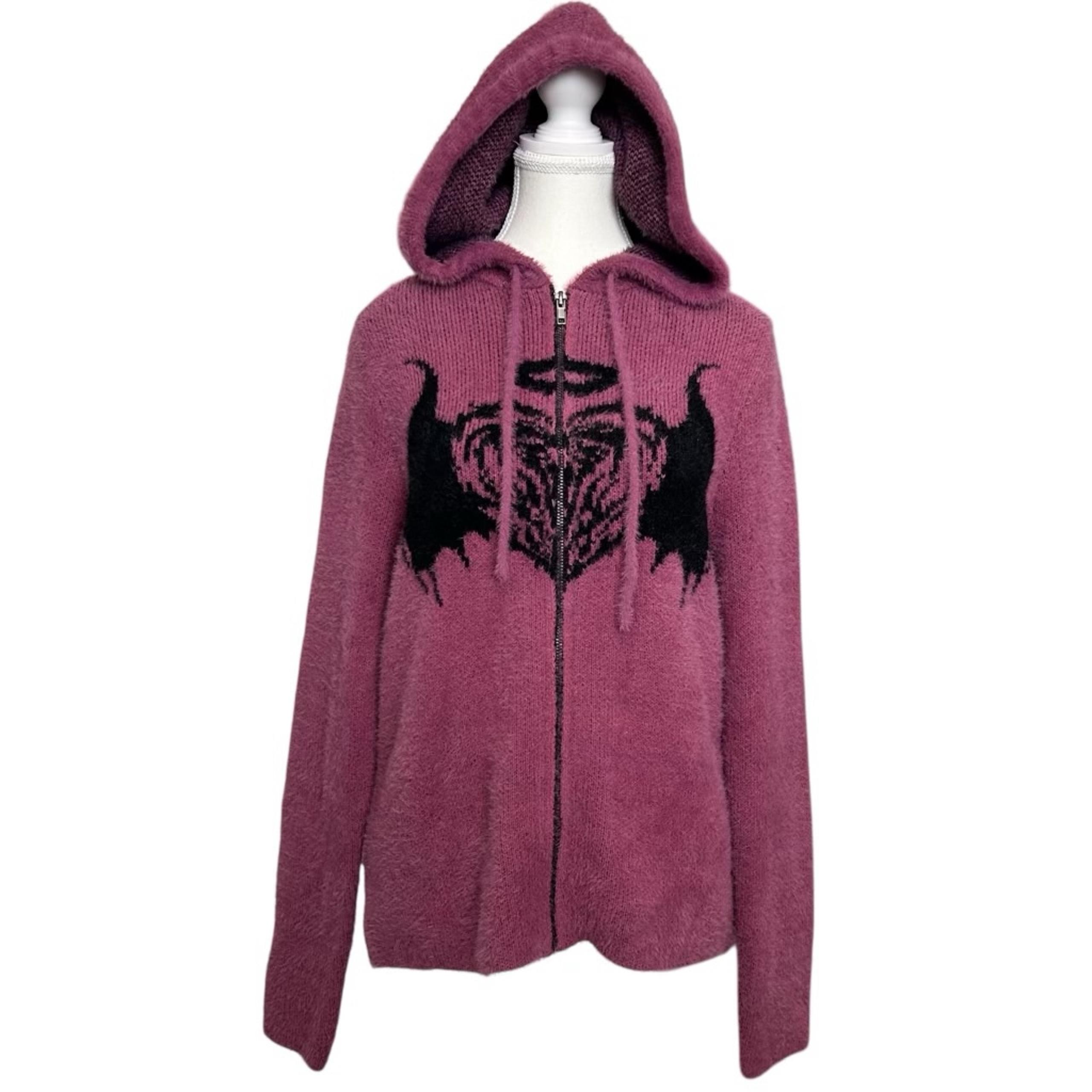 Zumiez Empyre Zandler Pink Zip Up Fuzzy Hoodie