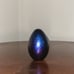 VTG Roger Vines Studio Signed Ash Art Glass Paperweight MSH 1991