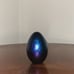 VTG Roger Vines Studio Signed Ash Art Glass Paperweight MSH 1991