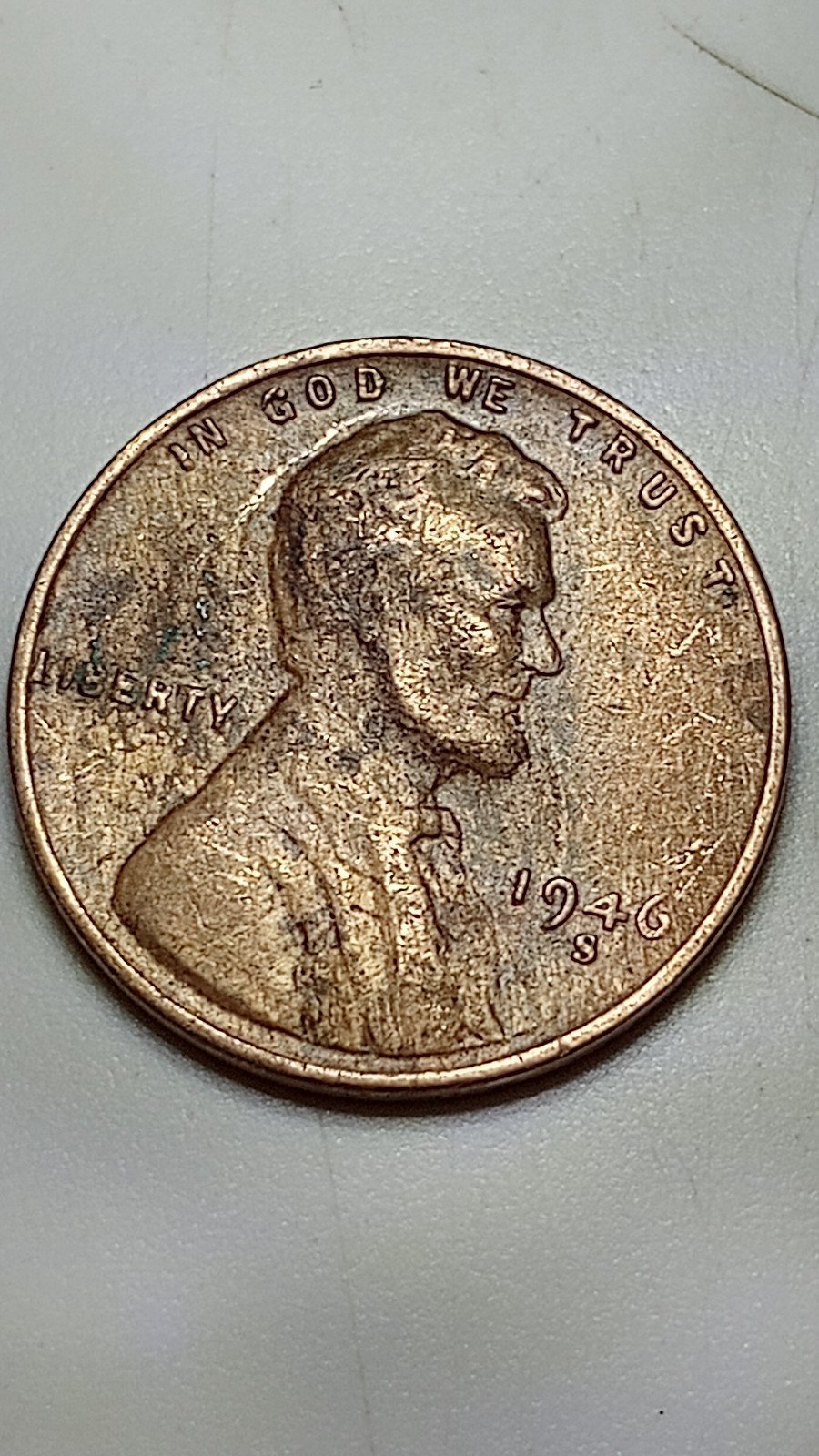 1946 s San Francisco wheat cent