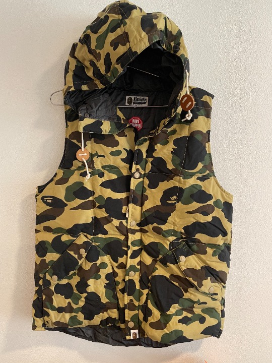 Bape camouflage vest