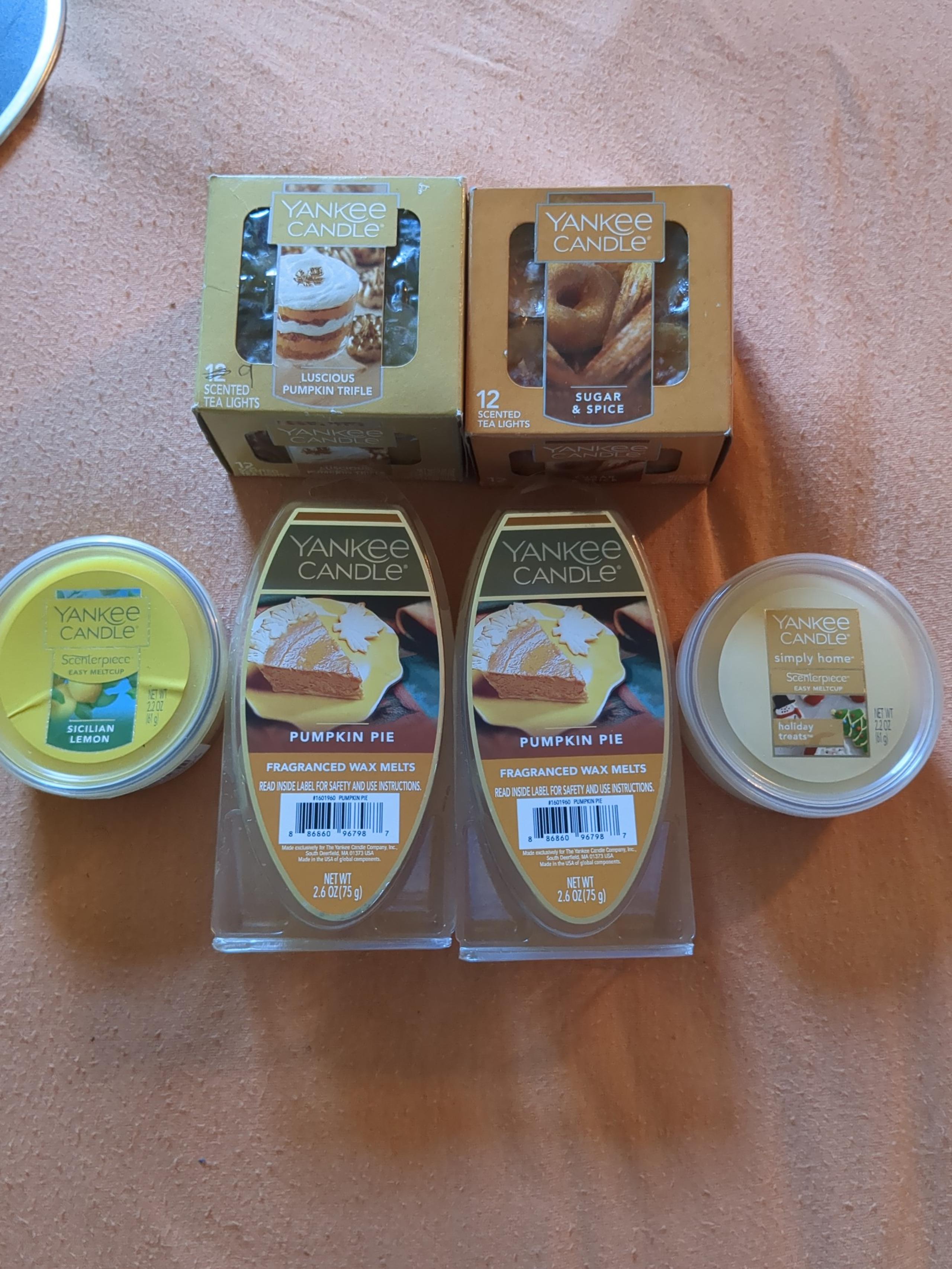 Yankee candle wax melts+ candles bundle
