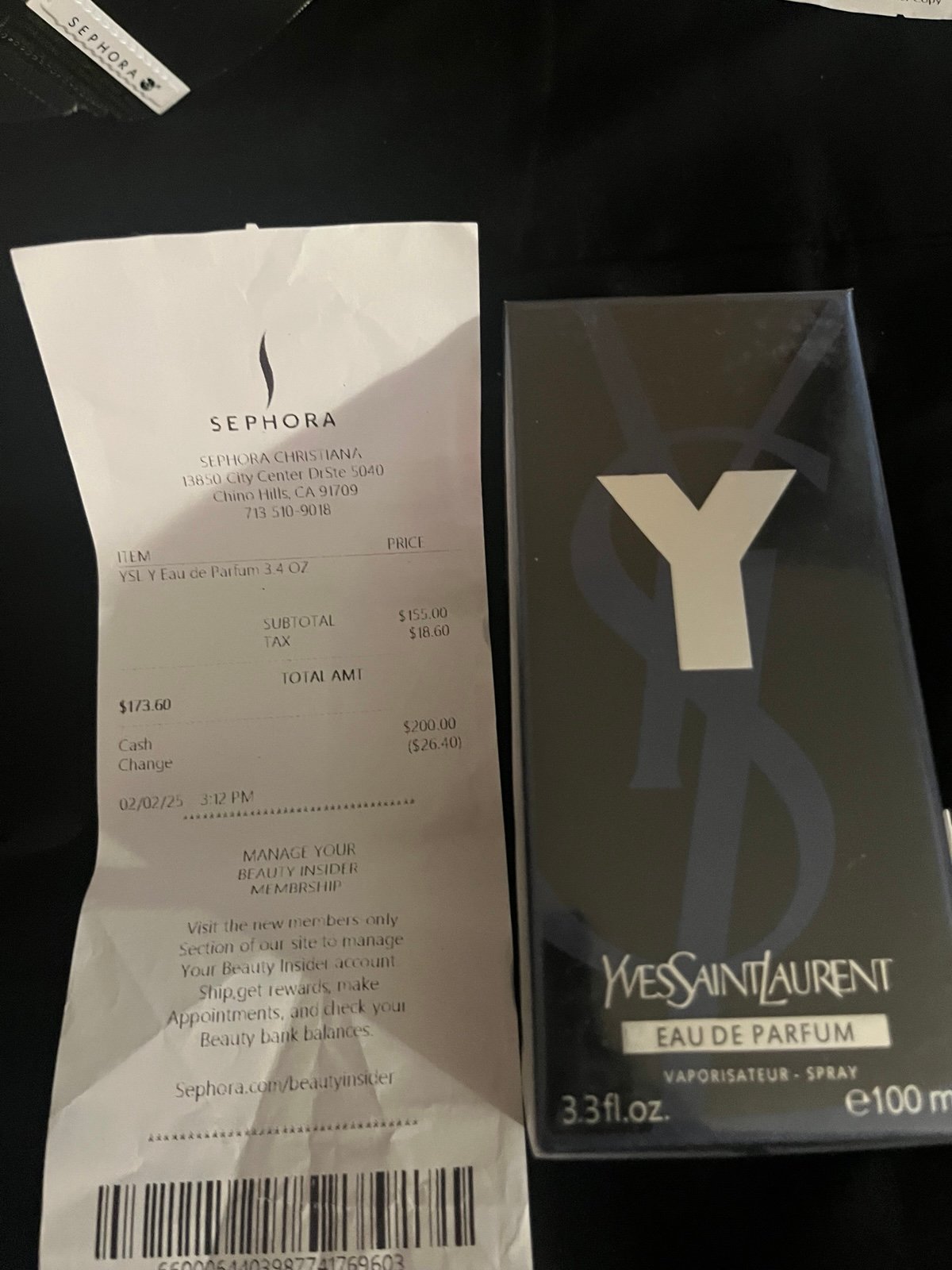 YSL EAU DE PARFUM 32 oz