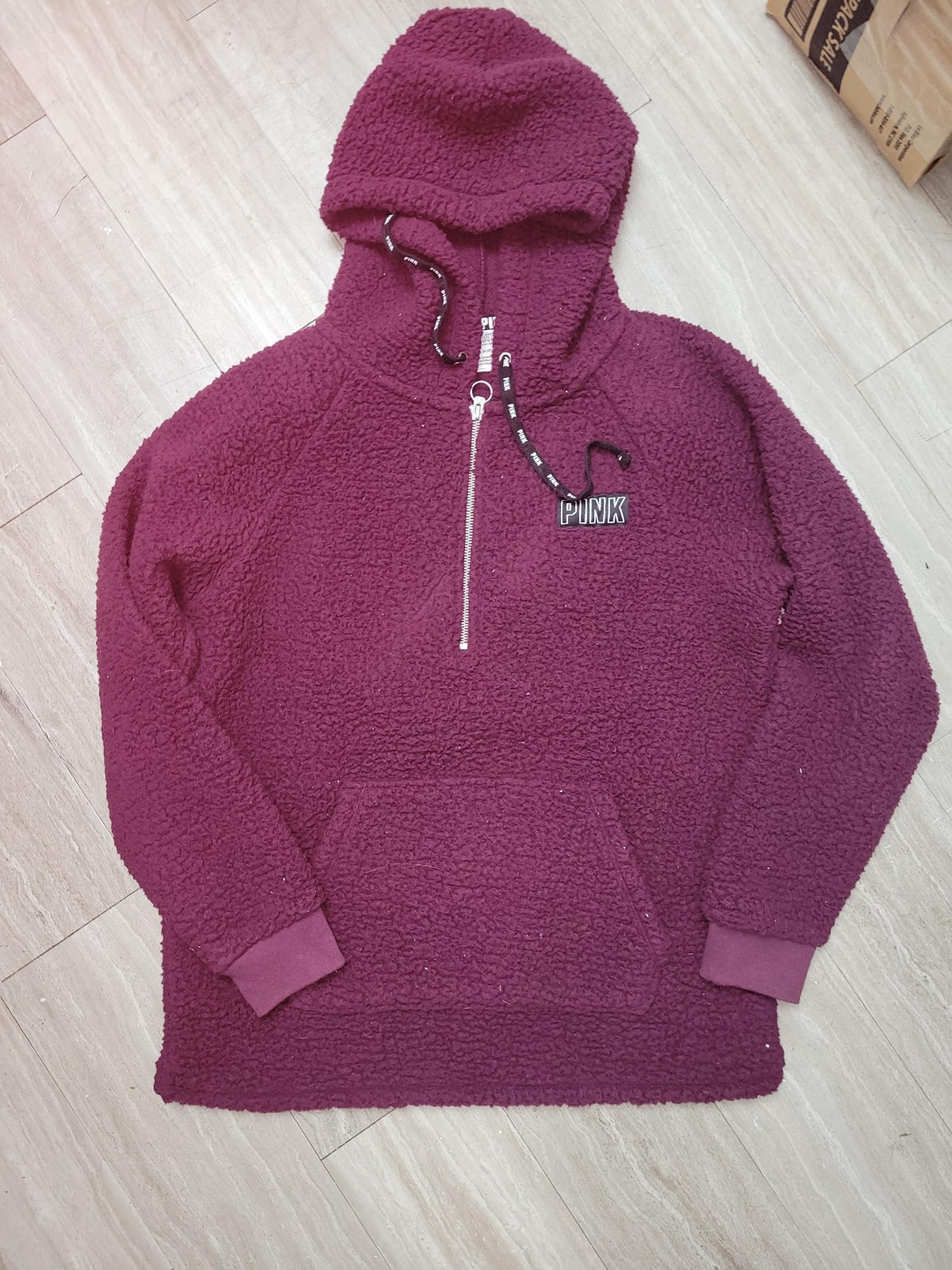 VS PINK fleece hoodie