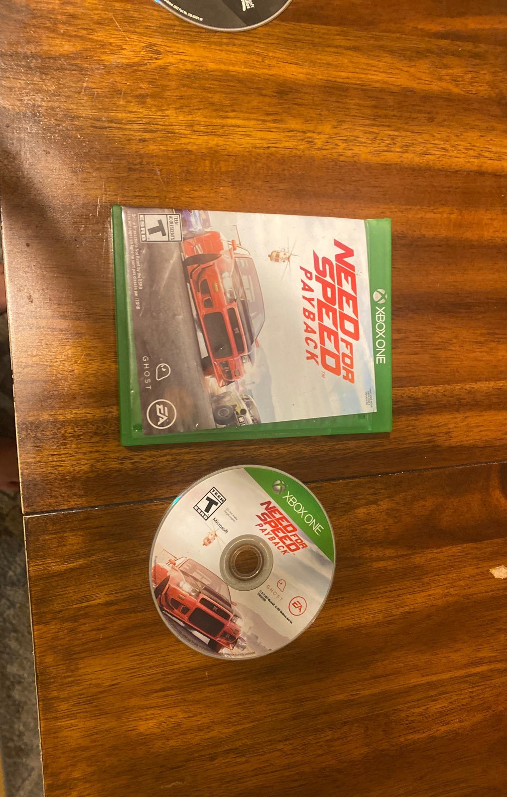 Need for speed payback xbox 1