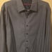 Robert Graham Men's Blue Classic Fit Long Sleeve Shirt L Flip Cuff