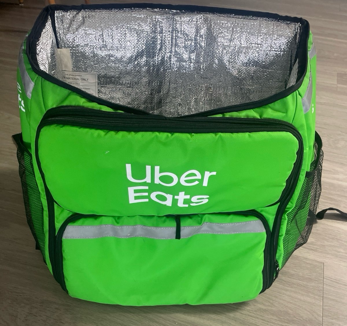 insulated food delivery backpack