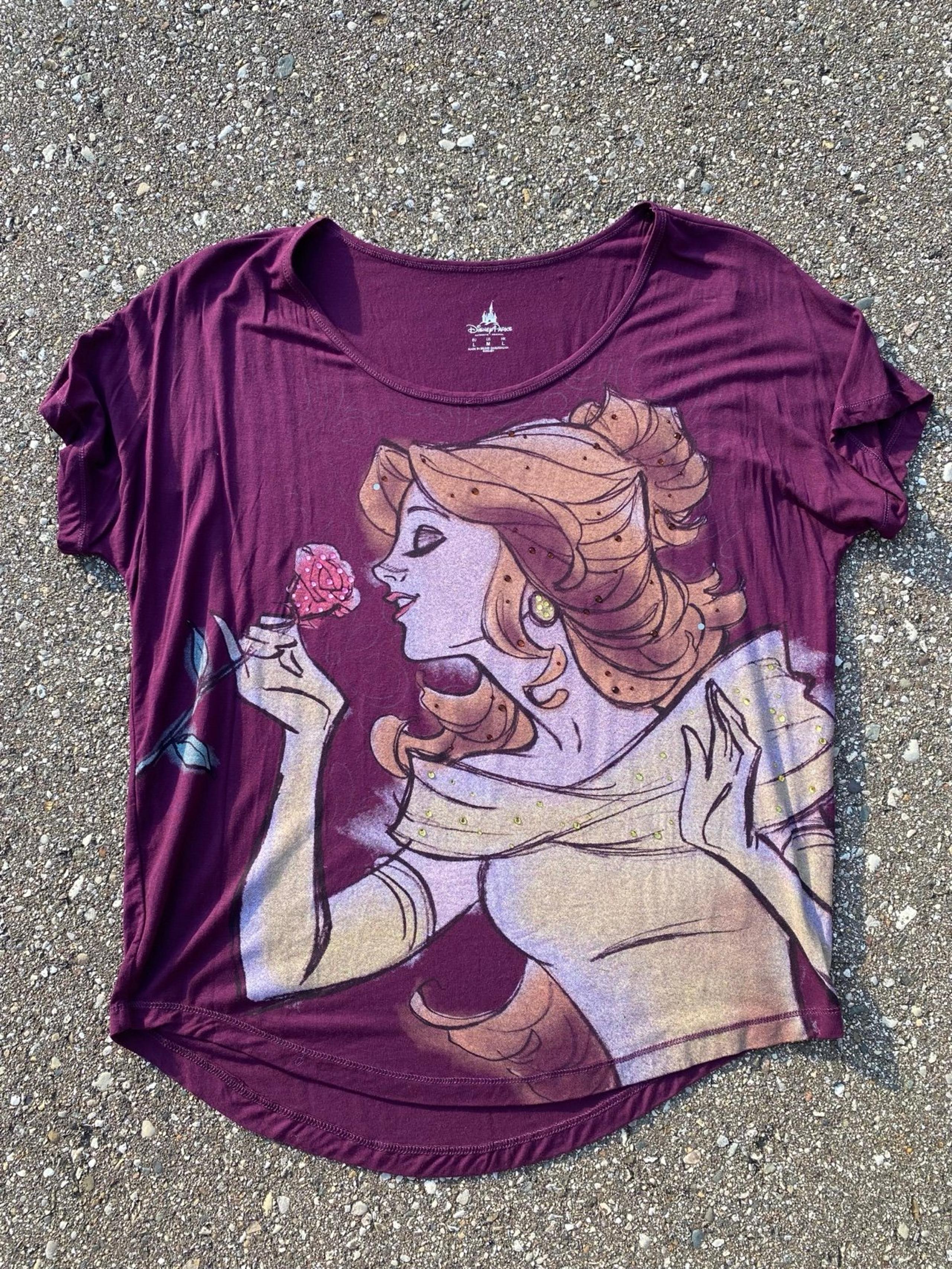 Disney Beauty and the Beast Belle Tshirt Top