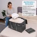 4 Pack Storage Bins Organizer Containers with Lids-fyg6