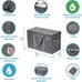 4 Pack Storage Bins Organizer Containers with Lids-fyg6