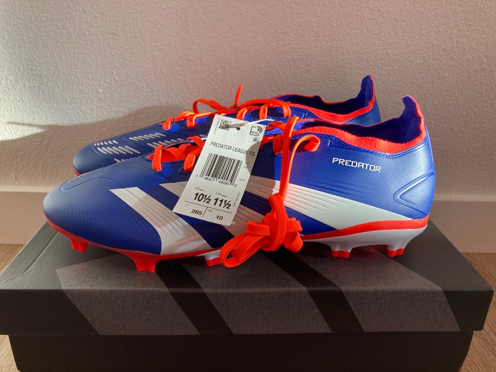 Adidas Predator Pro FG Soccer Cleats Size 10.5 Mens