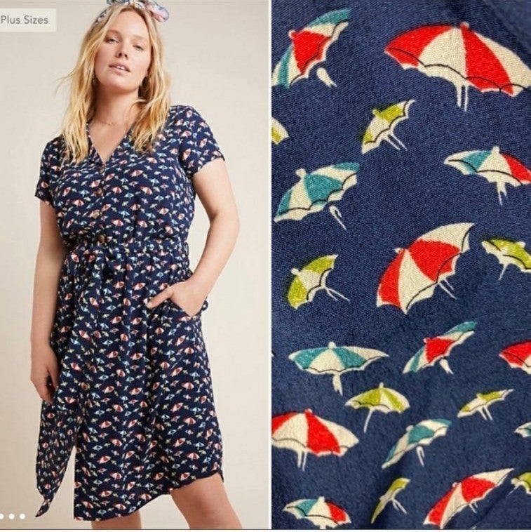 anthropologie catherine shirtdress