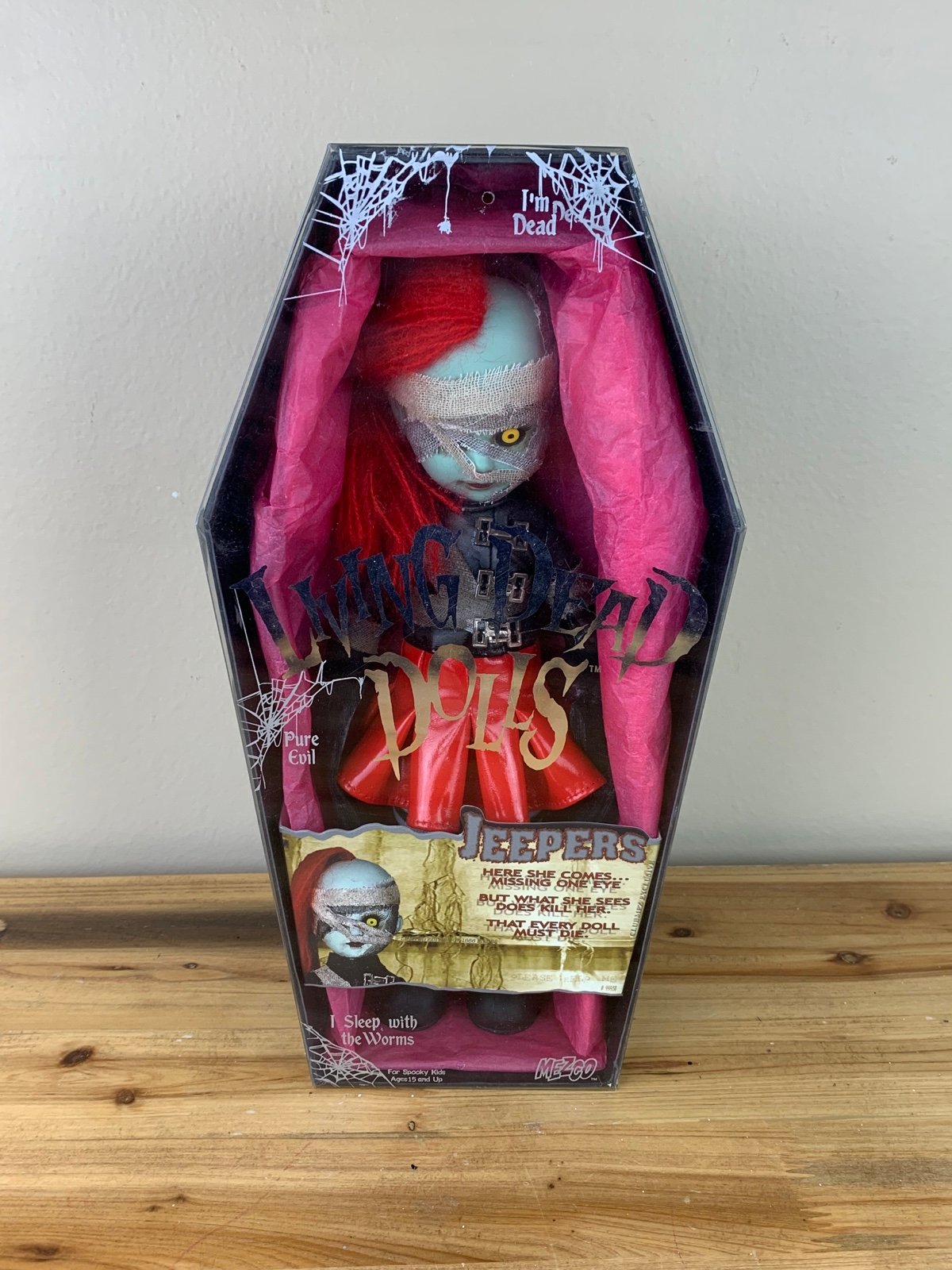 Living Dead Dolls LDD JEEPERS Limited to 1666 Pieces Mezco