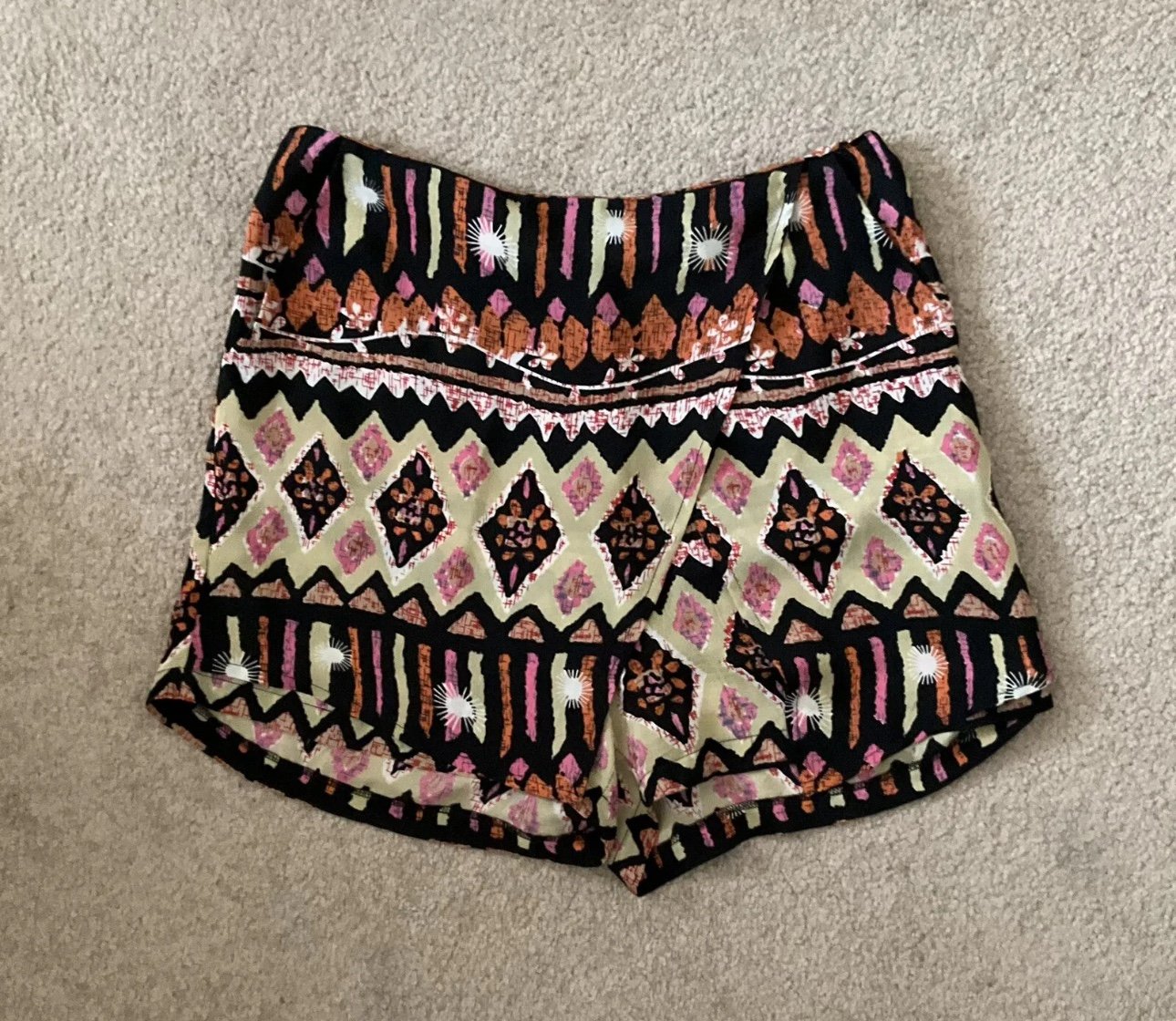 Anthropologie Tolani Silk Skort Shorts * Extra Small