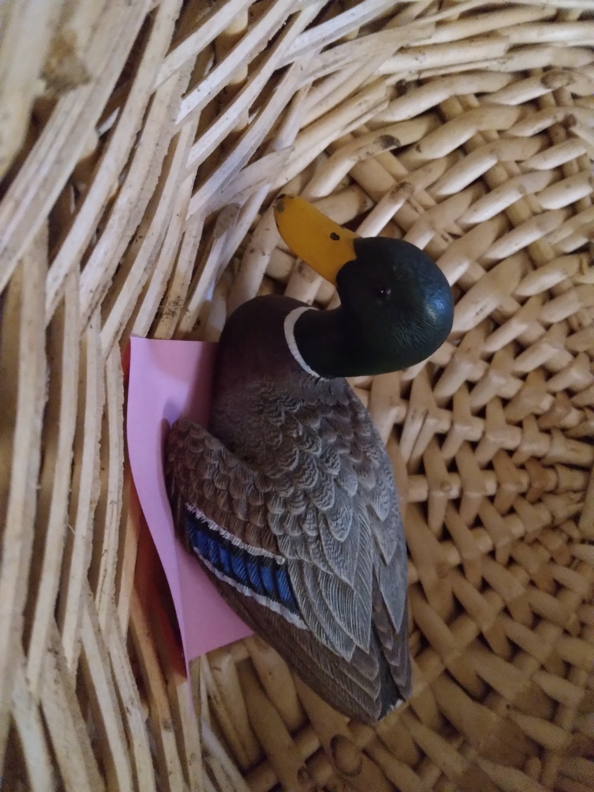 J B garton hand carved duck