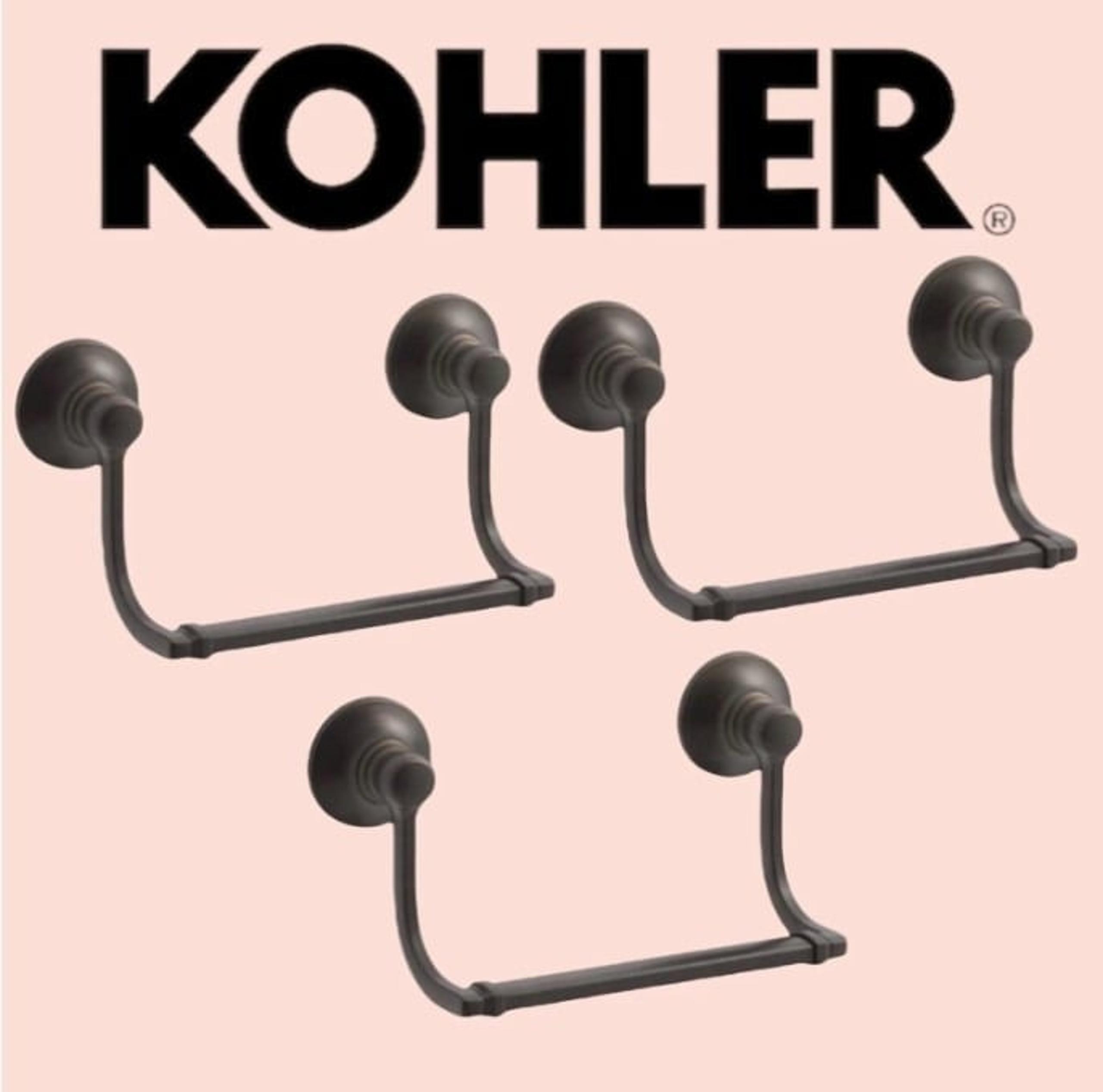 KOHLER Bancroft Hand Towel Holder Bronze (3 Unit) A3