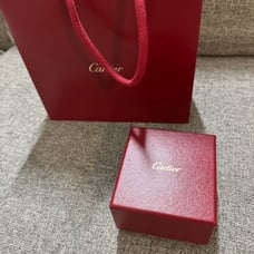 Cartier box and bag