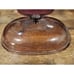 ROASTER Vision Corning Ware Cookware CRANBERRY 4 Qt Liter Oval w/ Lid Retro Used