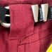 Mens 80s Vintage Cotler Best 28L Maroon Dark Red Dress Pants Parachute Jeans