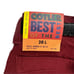 Mens 80s Vintage Cotler Best 28L Maroon Dark Red Dress Pants Parachute Jeans