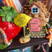 Mood Lab Fairy Garden - Pinecone Fairy House Miniature Figurines