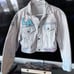 Vintage L.A. Gear Cropped Denim Jacket Women’s Size Large