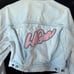 Vintage L.A. Gear Cropped Denim Jacket Women’s Size Large