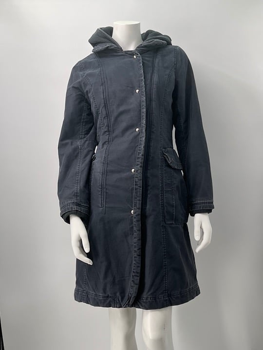 ANNA SUI WOMEN’S HOODED PUFFER PARKA COAT SZ M
