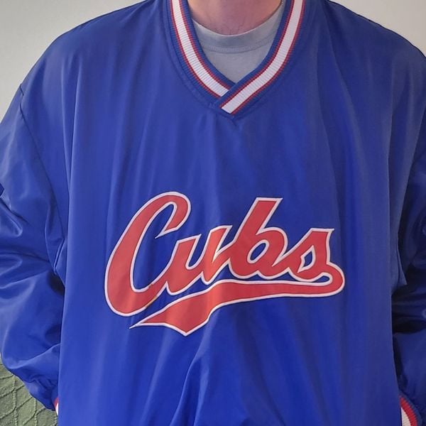 Men's Starter Cubs MLB pullover