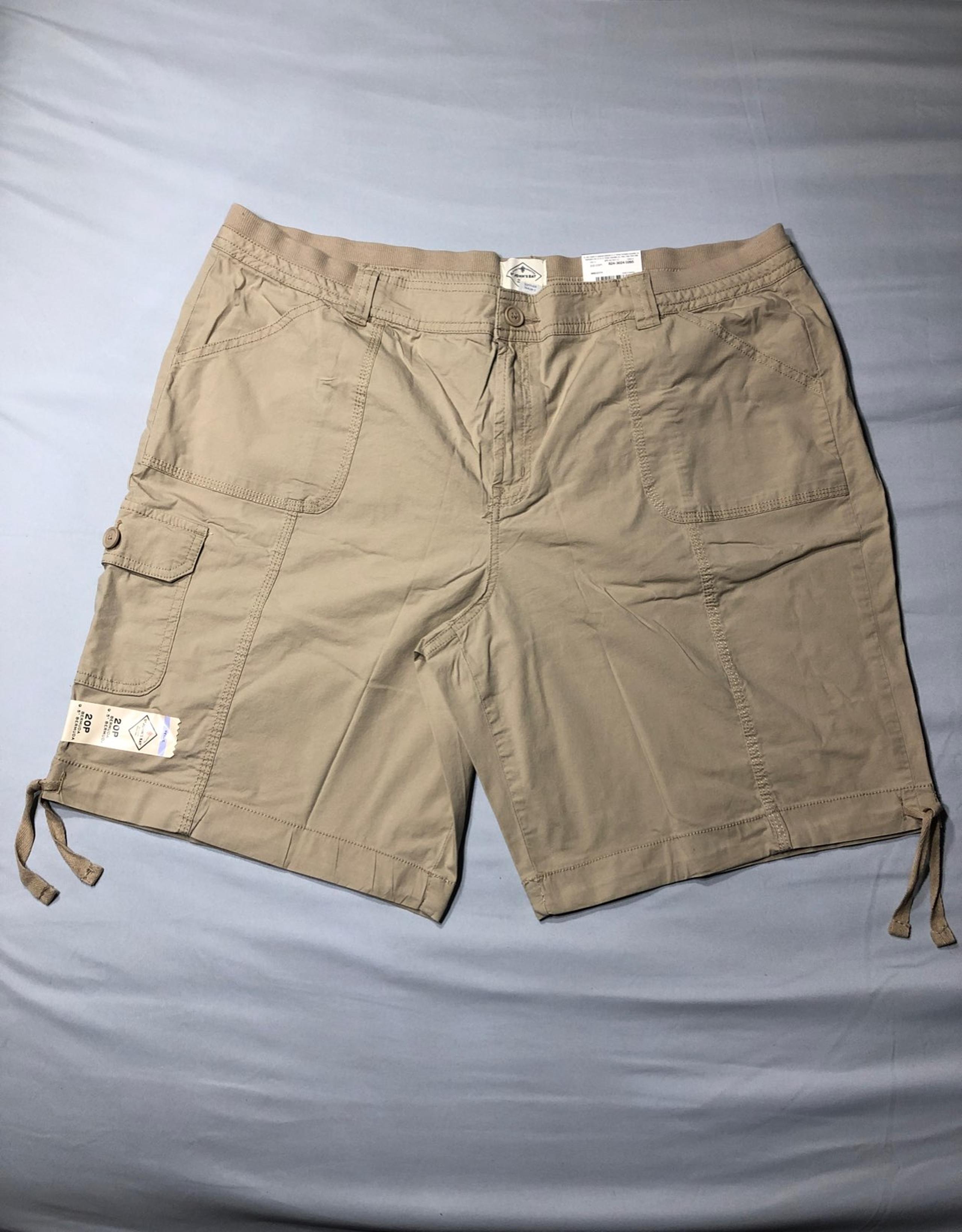 St Johns Bay khaki Bermuda size 20P