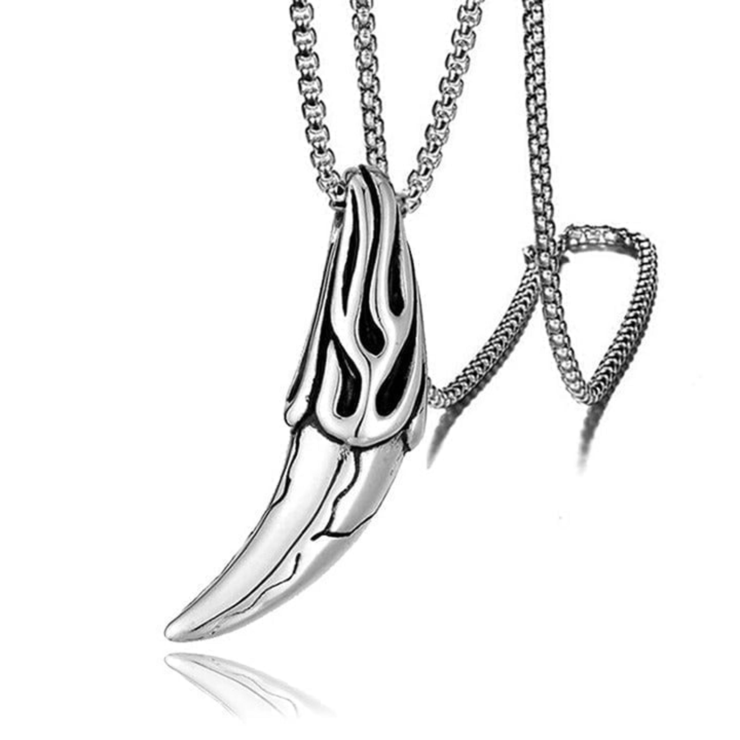 Fashion Vintage wolf tooth pendant Necklace for women/men, N90201P185