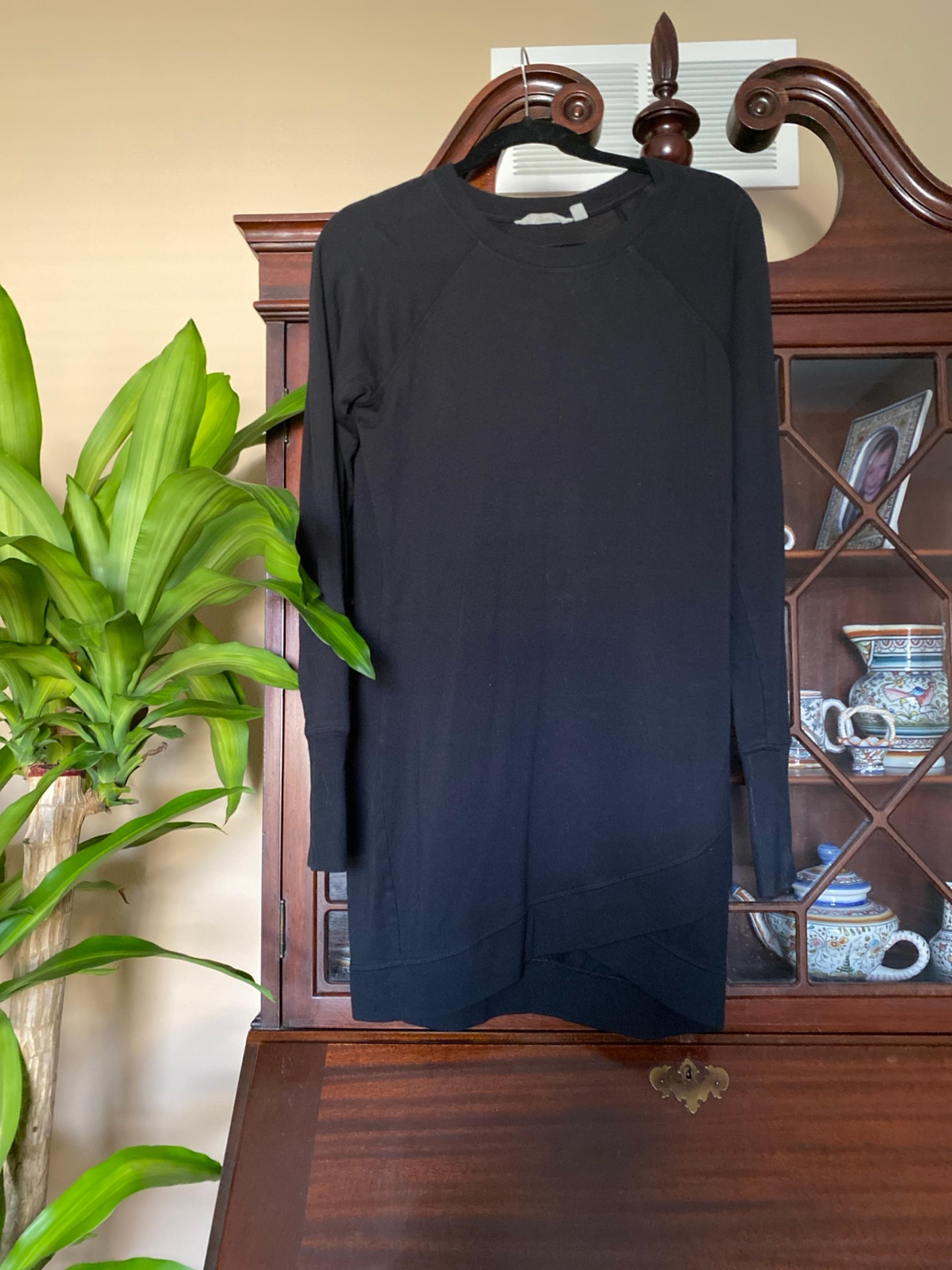 Athleta Criss Cross Sweatshirt Dress xsp