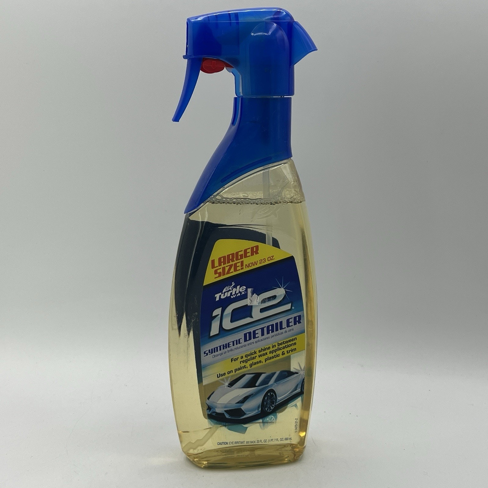 Vintage 2005 Turtle Wax ICE Synthetic Spray Detailer Larger 23 oz Discontinued