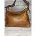 Dooney & Bourke Ostrich Leather Hobo Shoulder Bag