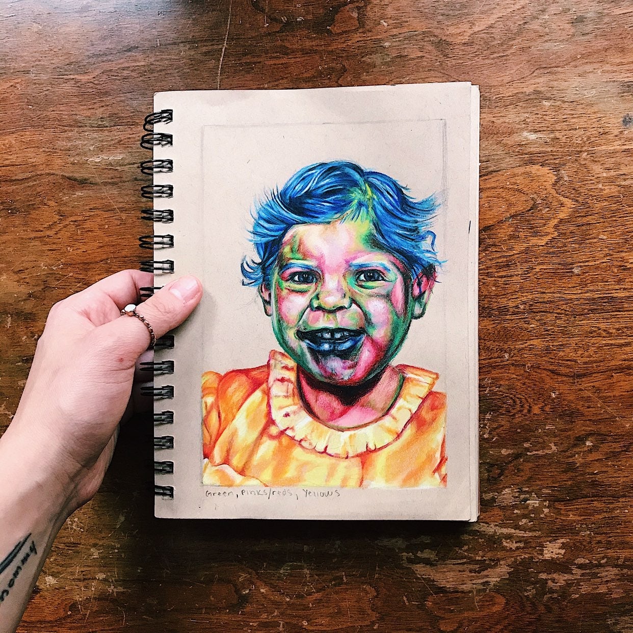 groovy baby drawing