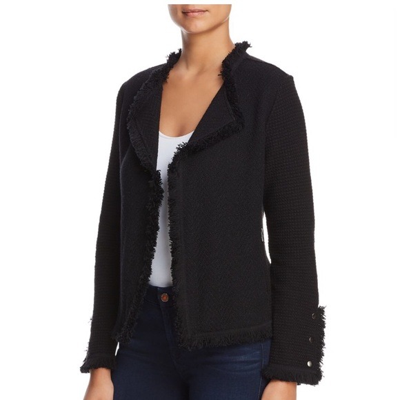 NWT NIC and ZOE Fringe Trim Jacket