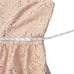 Lauren Ralph Lauren Midi Dress Peach Floral Lace 16 SU20 3 E NWT 195 Spring