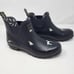 Joules Wellibob Dogs Rain Boots Women's Size 11 Black