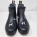 Joules Wellibob Dogs Rain Boots Women's Size 11 Black