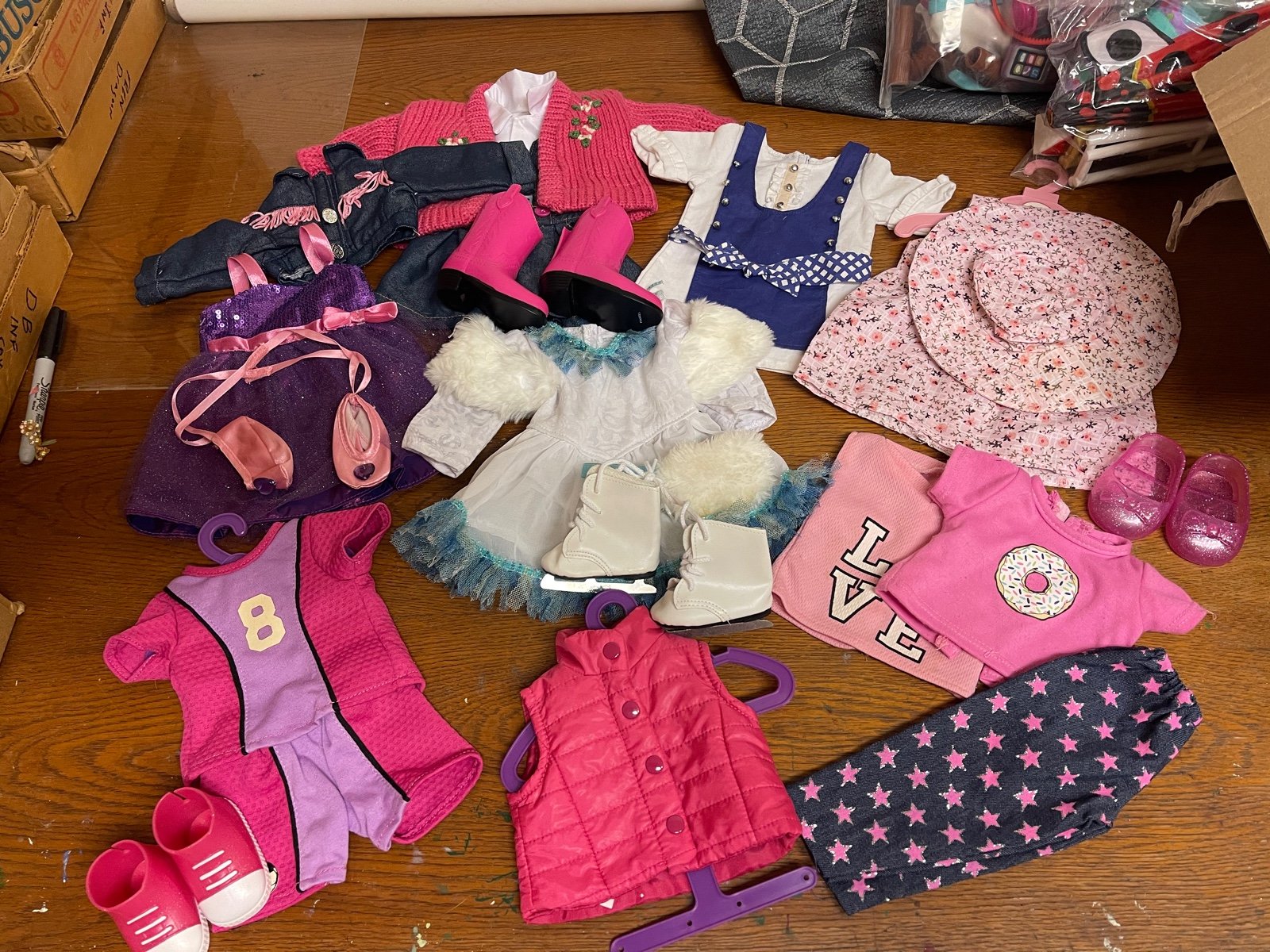 My life doll clothes bundle