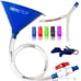 Beer Bong Tube and Funnel - with Valve, Optional Single or Double Header Y-Attac