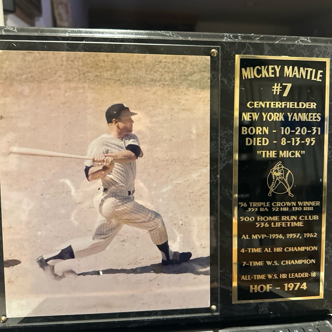 Mantle Plaque