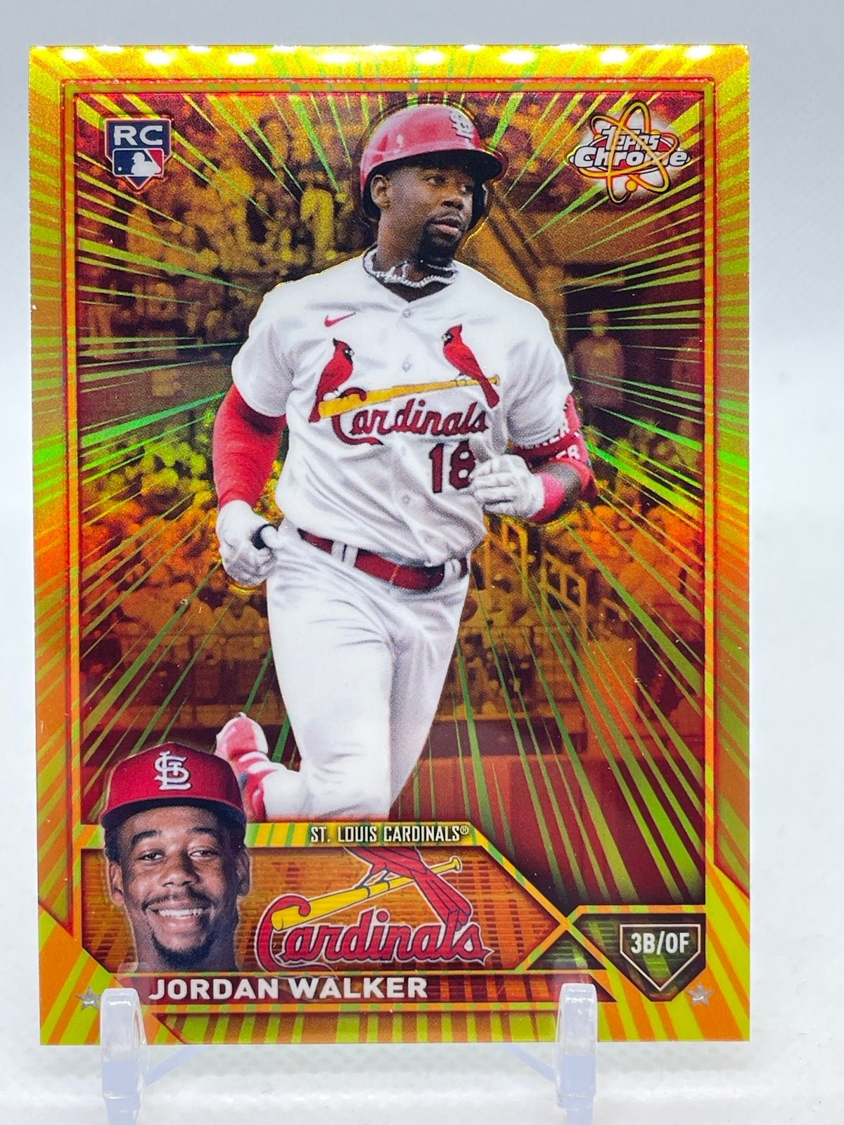 2023 TOPPS CHROME Jordan Walker RC Radiating Rookies RR-13