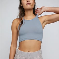 Free People Movement Happiness Runs Cropped Tank SZ M/L- NWT