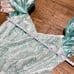 Vintage princess costume puff sleeve dress