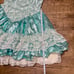 Vintage princess costume puff sleeve dress